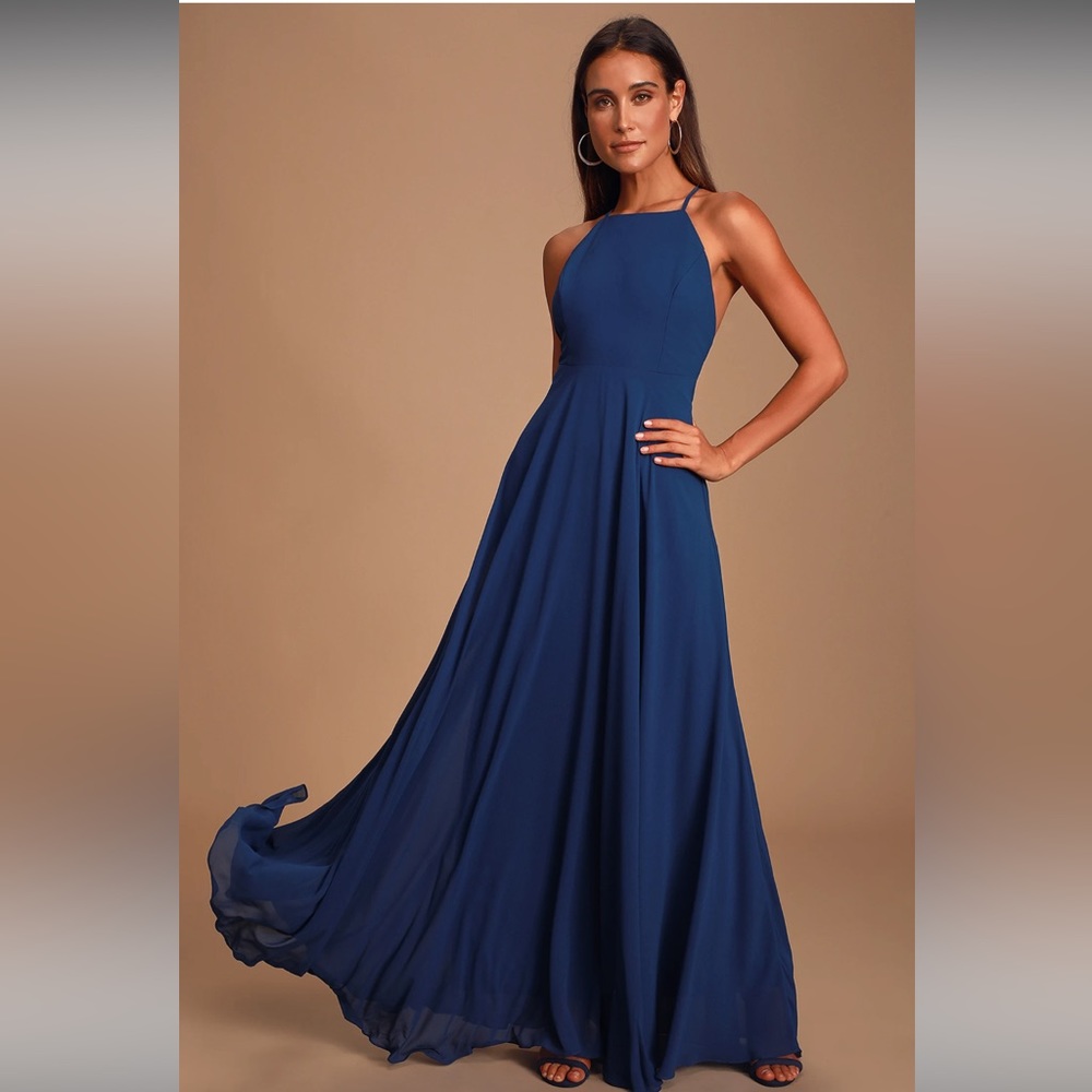 New Lulus maxi dress in small